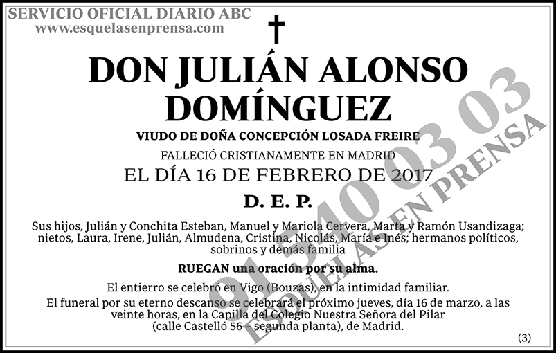 Julián Alonso Domínguez